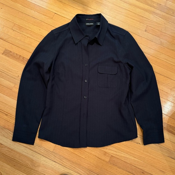 New York & Company city stretch suit L 12 - Picture 2 of 6